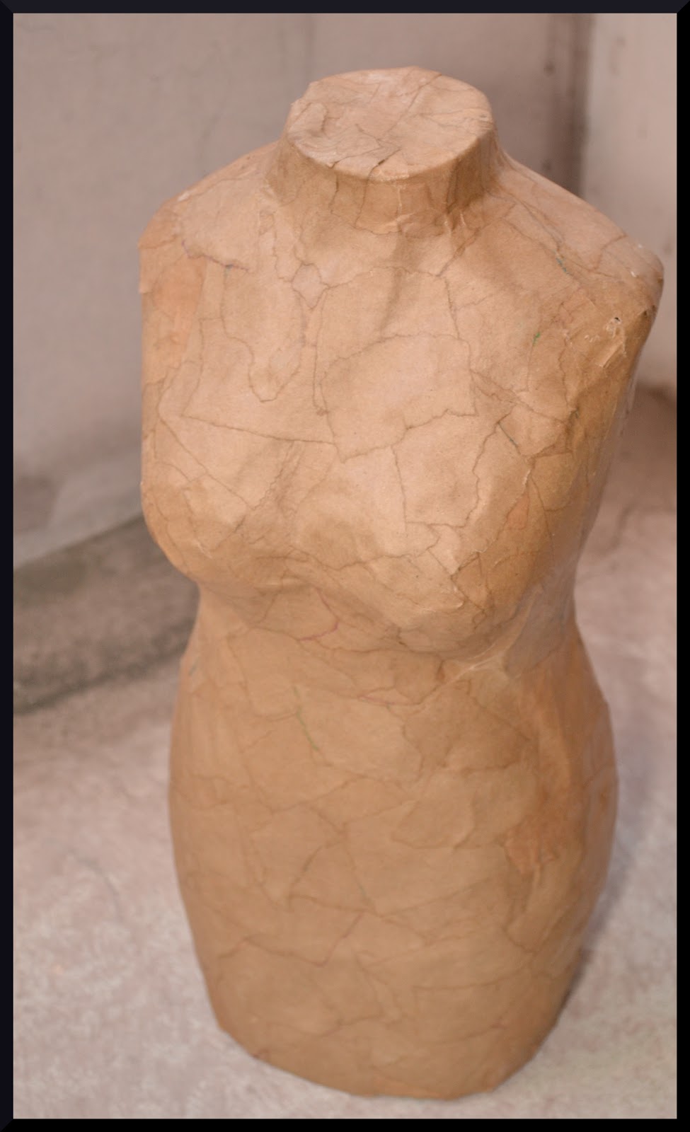 DIY MANNEQUIN in process