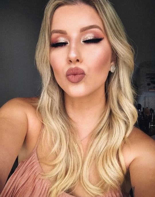 maquiagem de festa loira maquiagem de festa loira