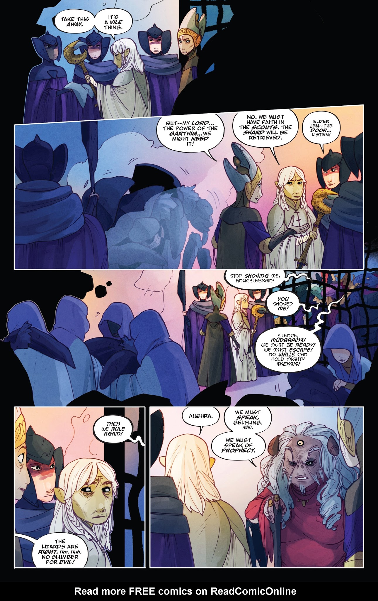 Read online The Power of the Dark Crystal comic -  Issue #4 - 7