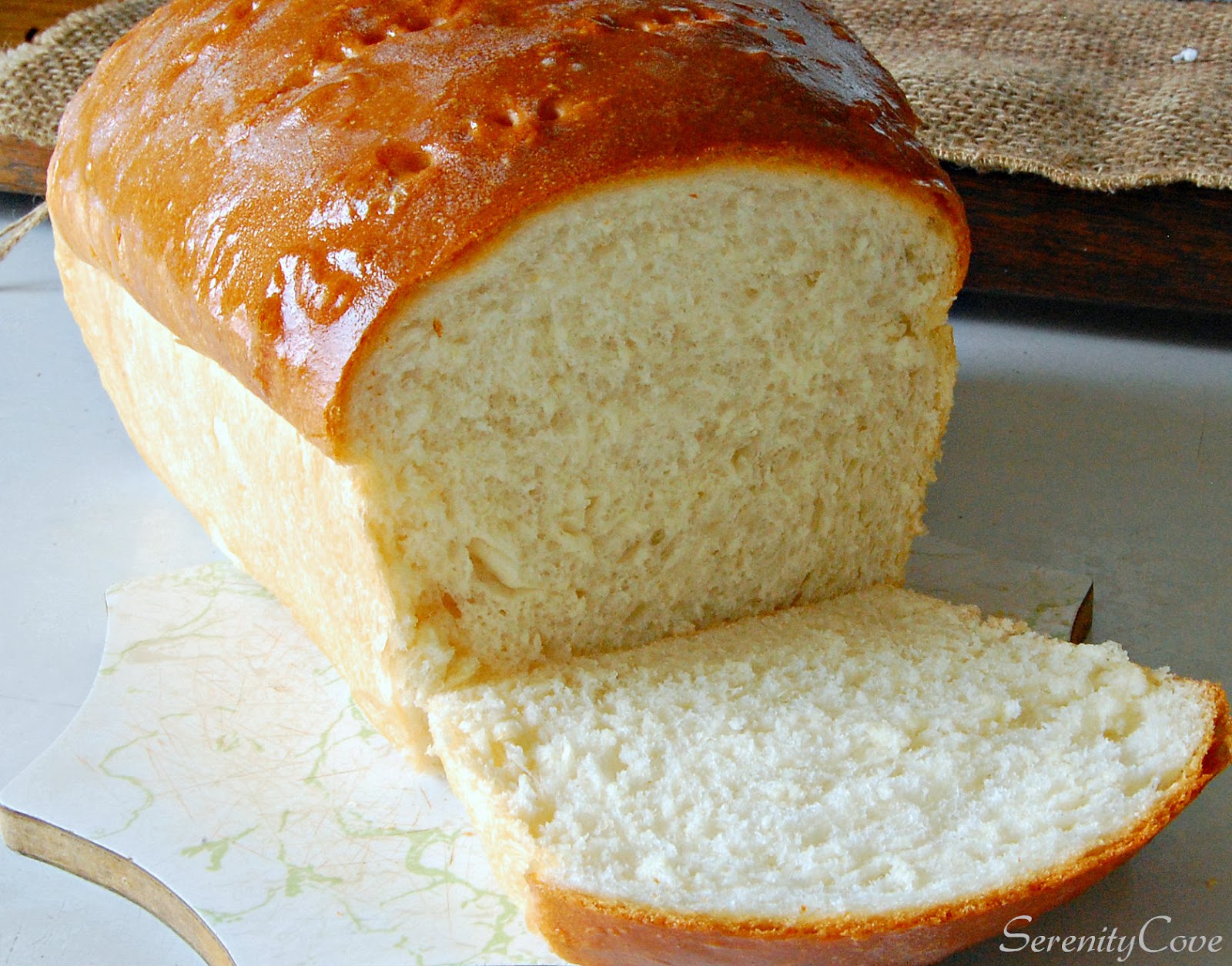 Serenity Cove Homemade White Bread