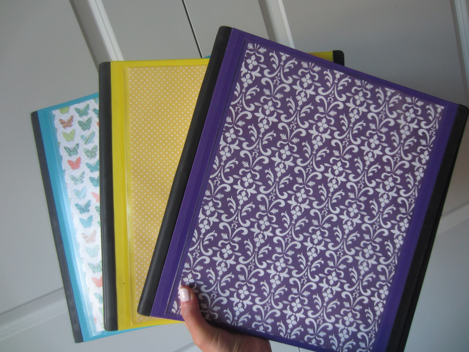 DIY Decorate it yourself DIY Back to School Binders