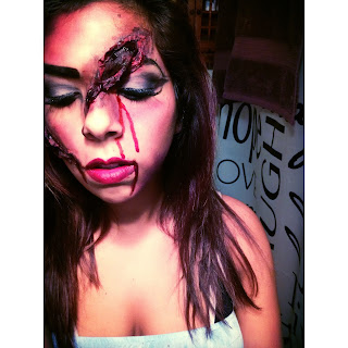 Welcome: Halloween Makeup! Open cuts and bruises