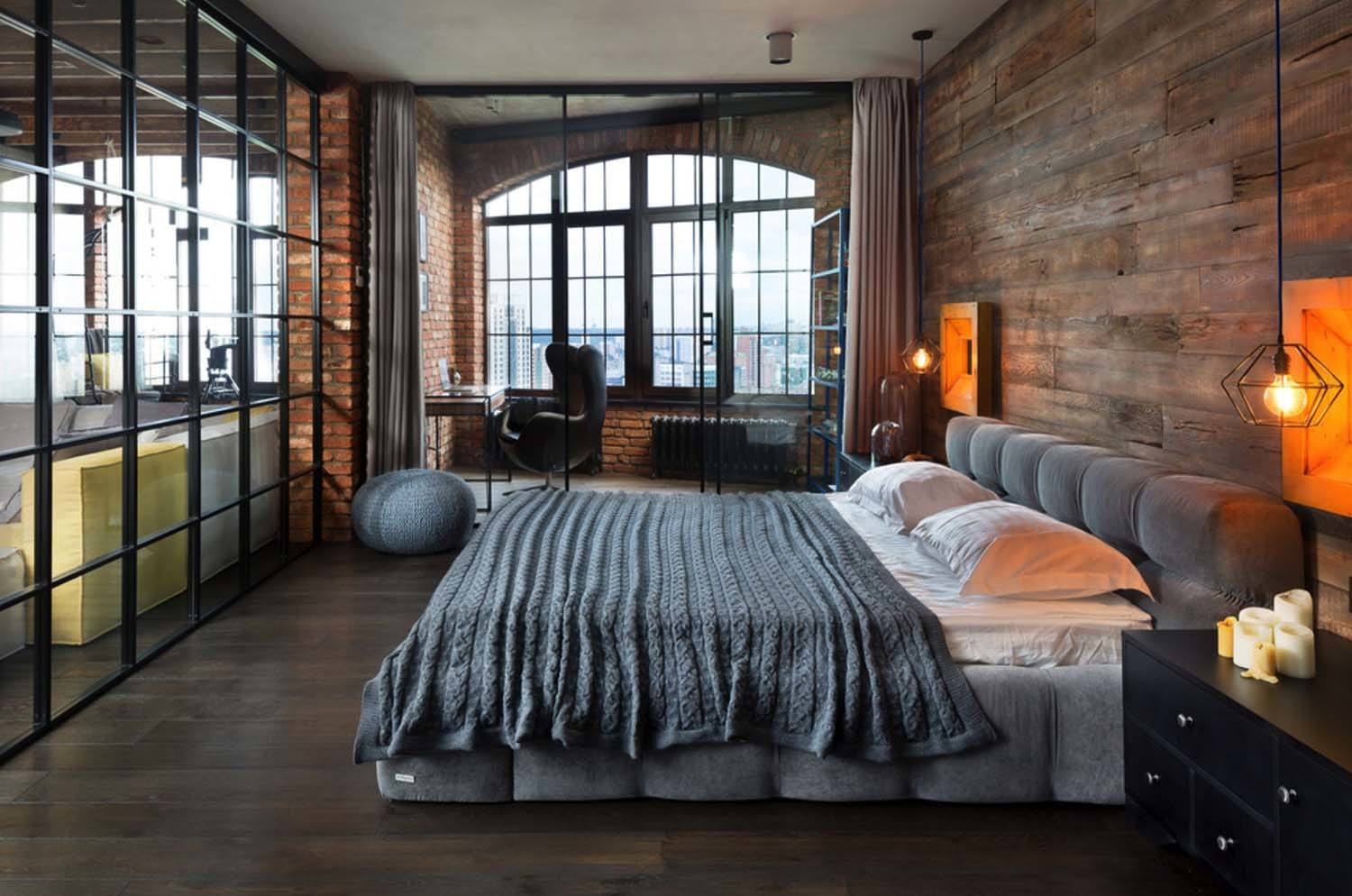 interior design { Industrial style bedrooms }Kalzeno Dekorasyon