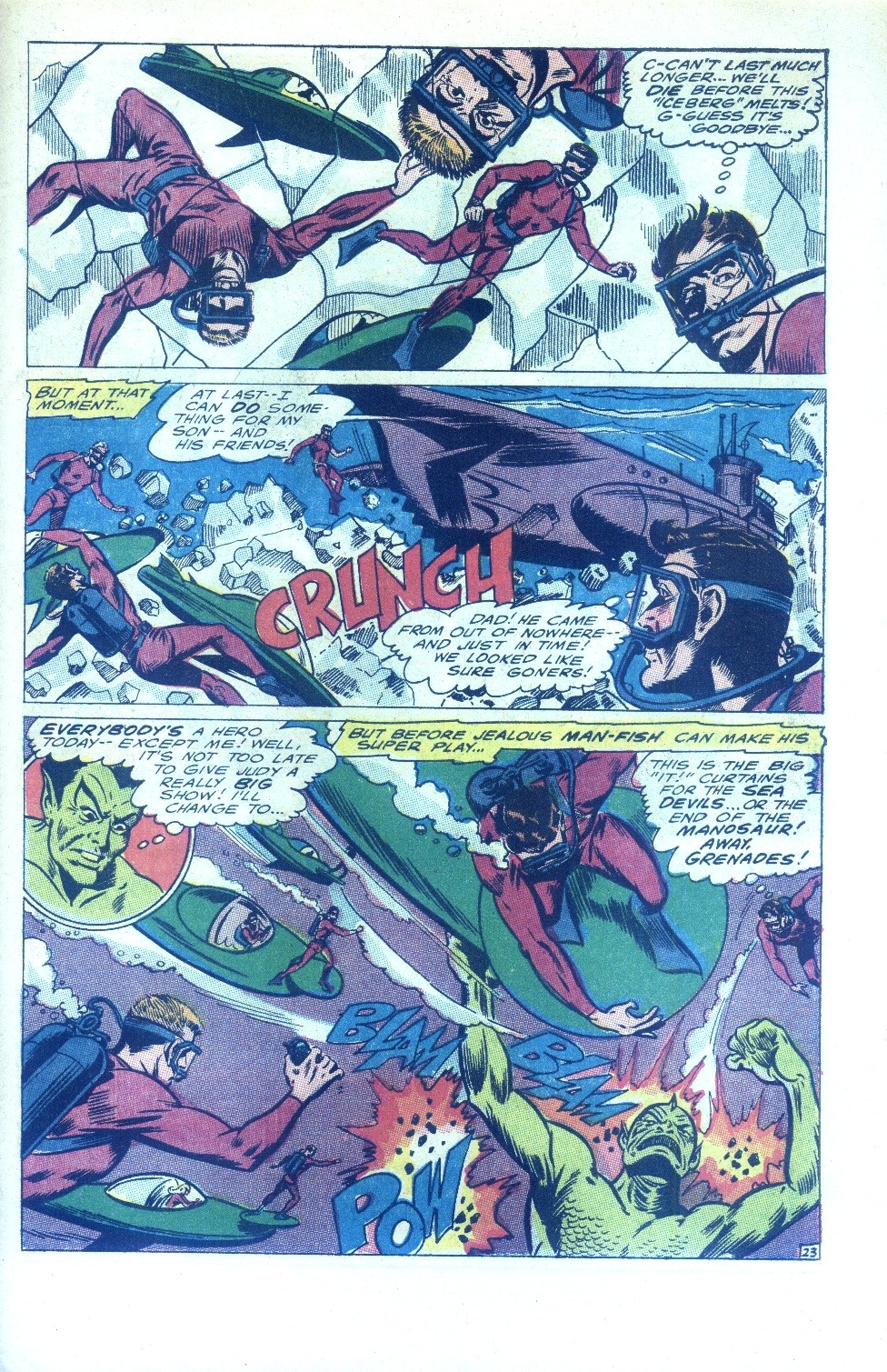 Read online Sea Devils comic -  Issue #28 - 32