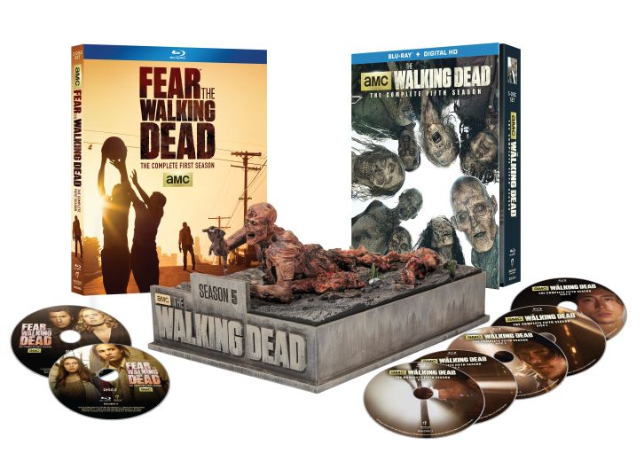 COMPLETED: Enter our The Walking Dead and Fear The Walking Dead - Blu-Ray  Giveaway