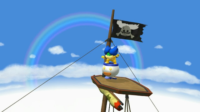 Ludwig Von Koopa Pirate Ship flag design Super Smash Bros. For Wii U