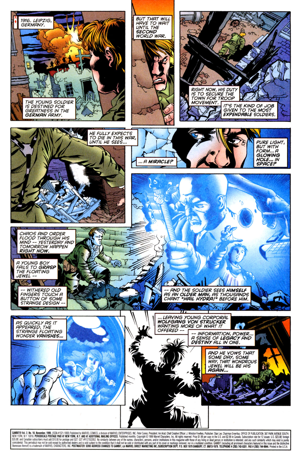 Read online Gambit (1999) comic -  Issue #10 - 2
