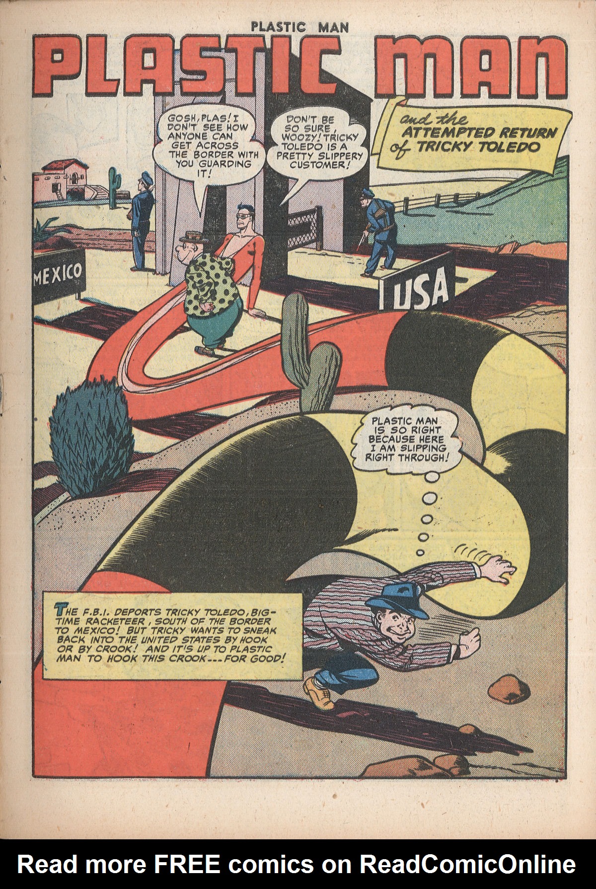 Read online Plastic Man (1943) comic -  Issue #29 - 3