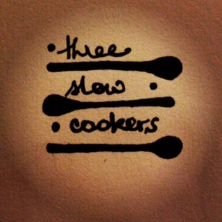 Three Slow Cookers