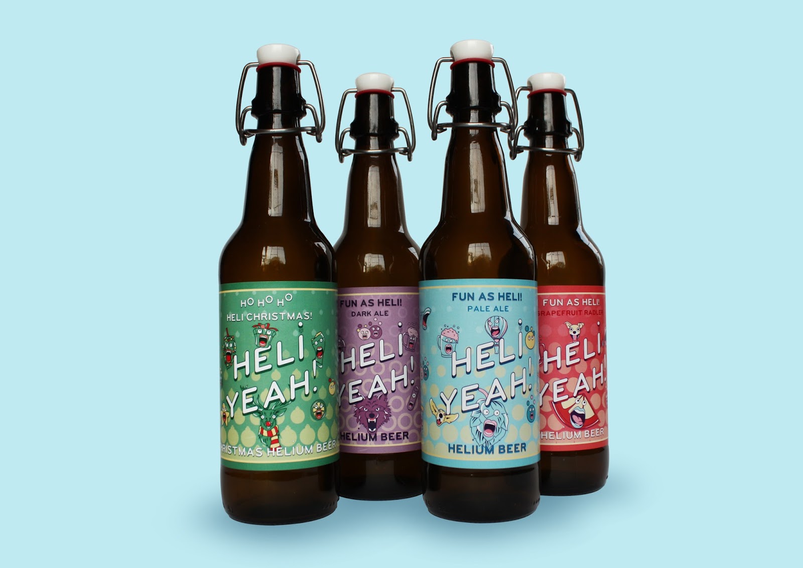 HELI YEAH! Helium Beer Packaging Of The World