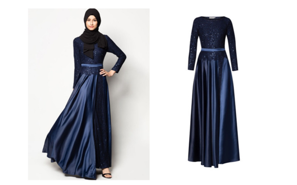 elegant dress muslimah