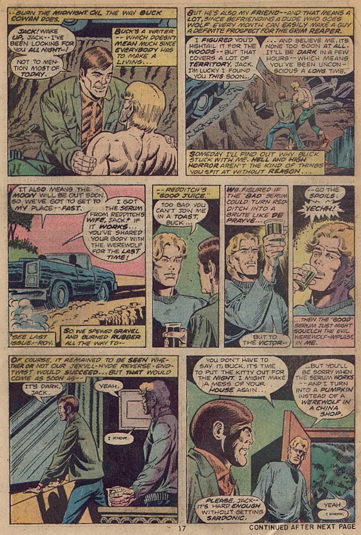Read online Werewolf by Night (1972) comic -  Issue #26 - 13
