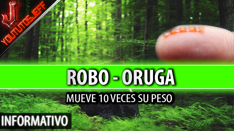 Robo-oruga mueve objetos 10 veces más grandes que ella | 2016