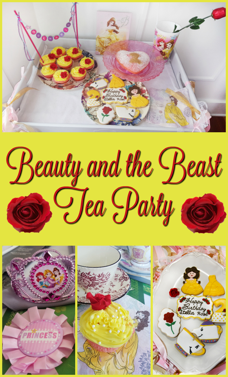 For the Love of Food Beauty and the Beast Princess Tea Party
