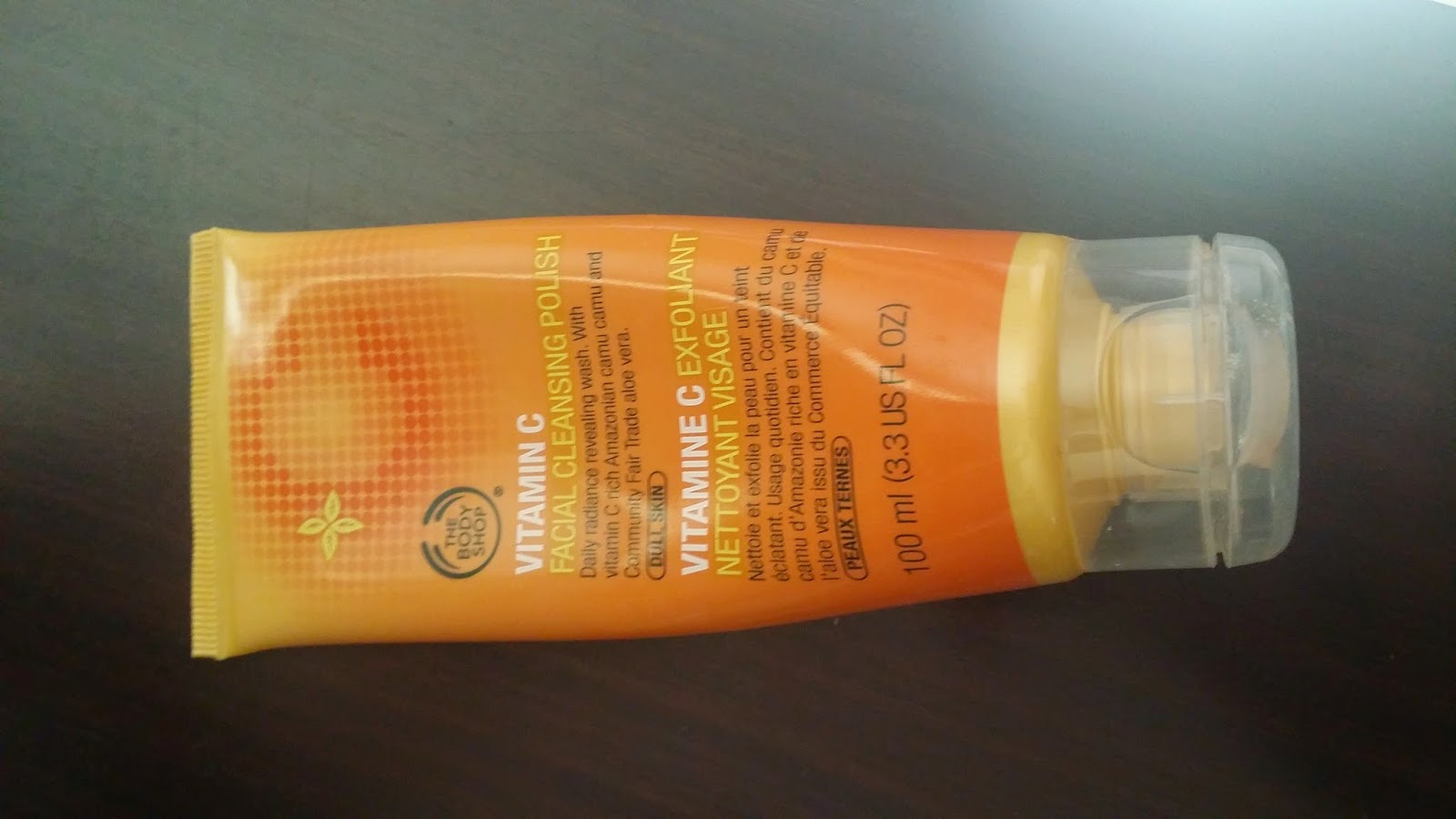 the body shop vitamin c facial cleansing polish