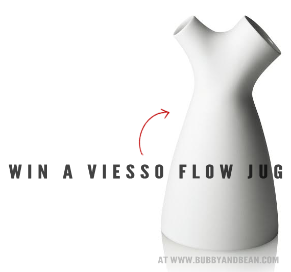 Win a Gorgeous Handmade Flow Jug from Viesso and Bubby and Bean (Worth $85!)