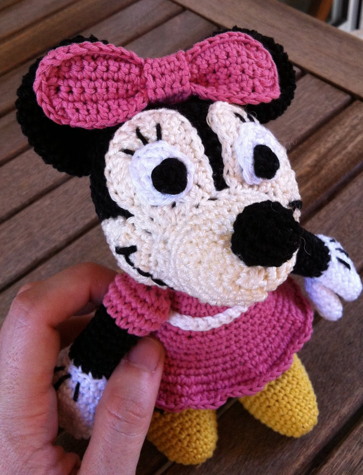 EL DESVÁN DE LOS AMIGURUMIS Amigurumi Disney Minnie Mouse patrón