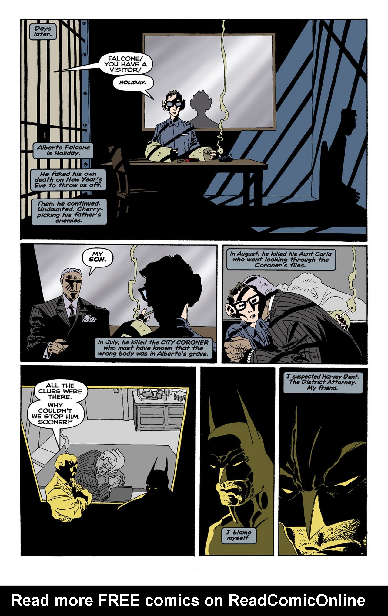 Read online Batman: The Long Halloween comic -  Issue #13 - 9