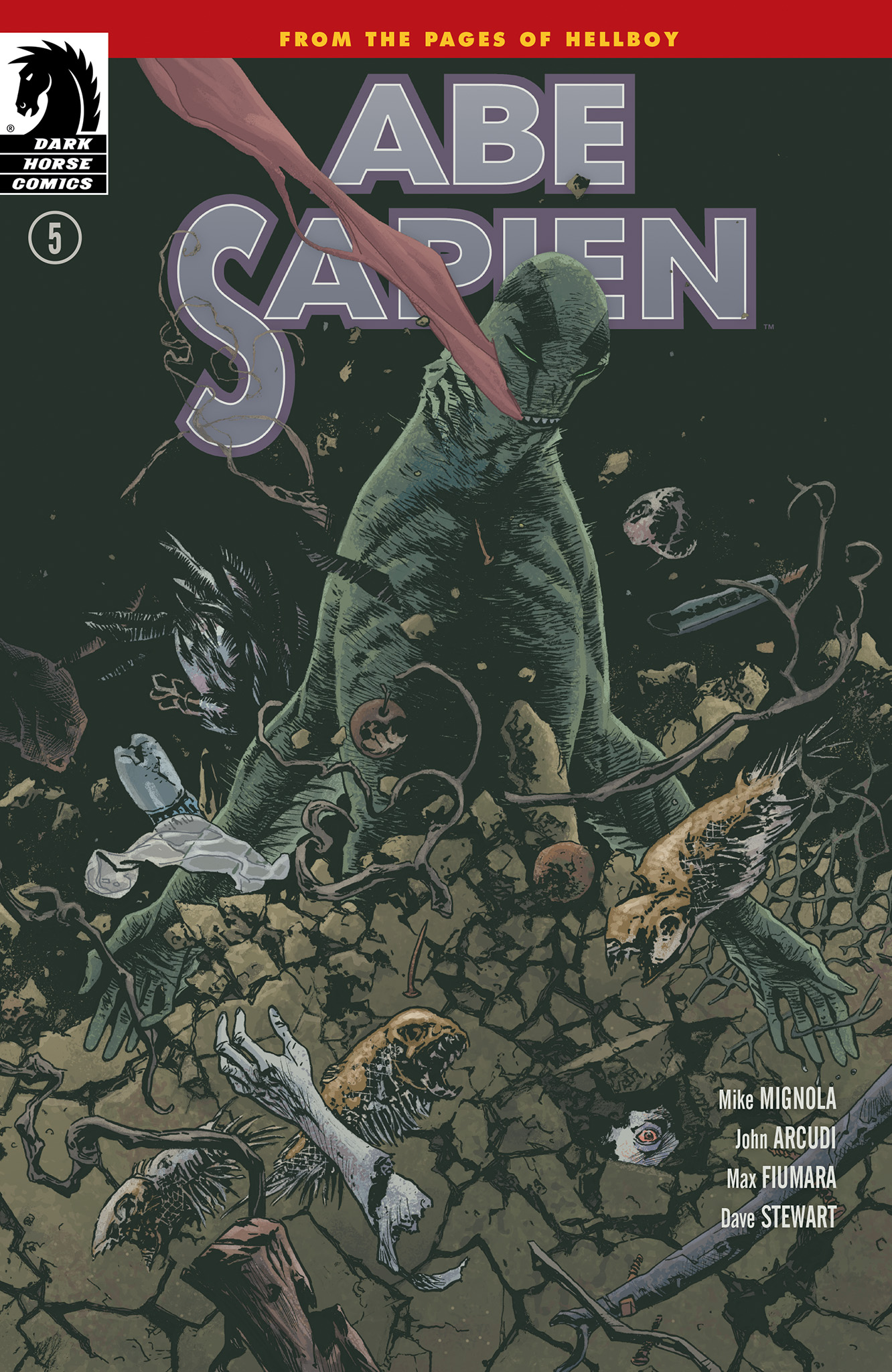 Read online Abe Sapien comic -  Issue #5 - 1