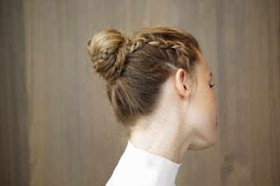 #coque #trança #cabelo #beleza #bun #braid #hair #beauty #blog #GeorgiaMayJagger