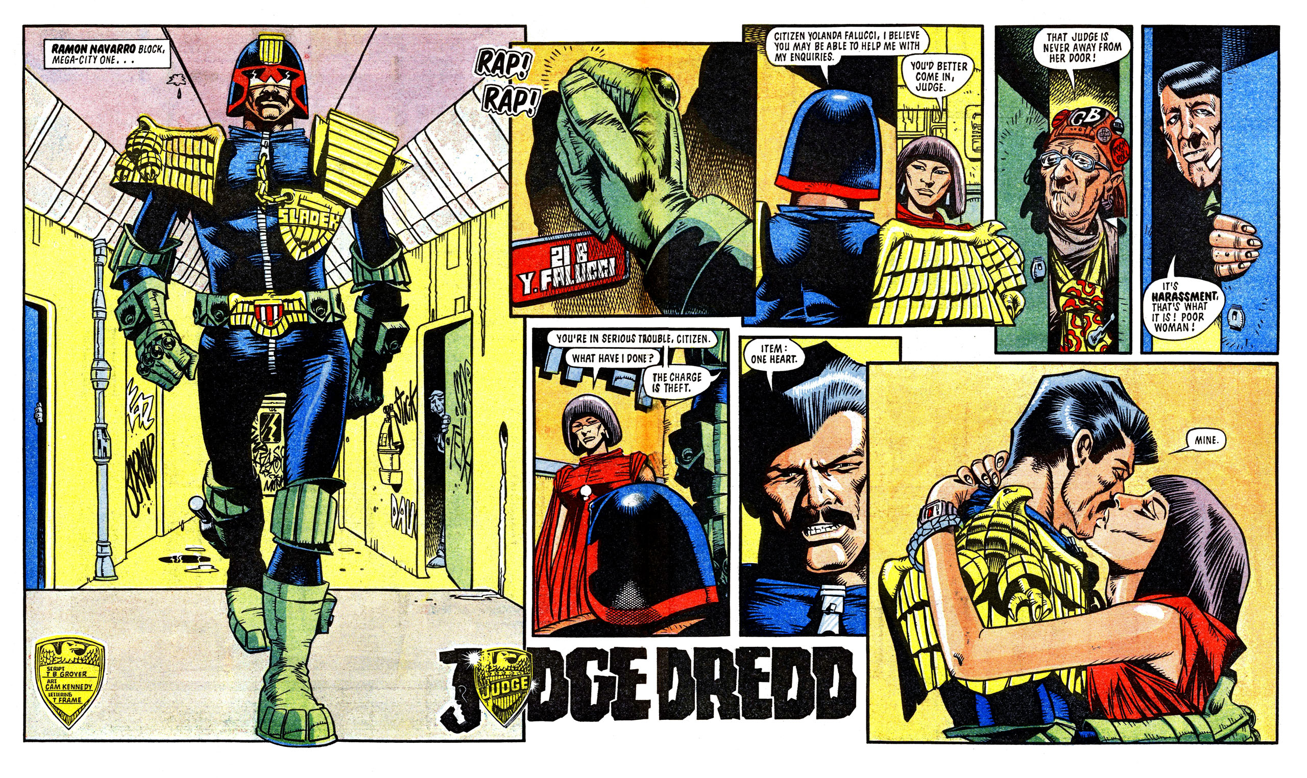 Read online Judge Dredd: The Complete Case Files comic -  Issue # TPB 9 (Part 2) - 123