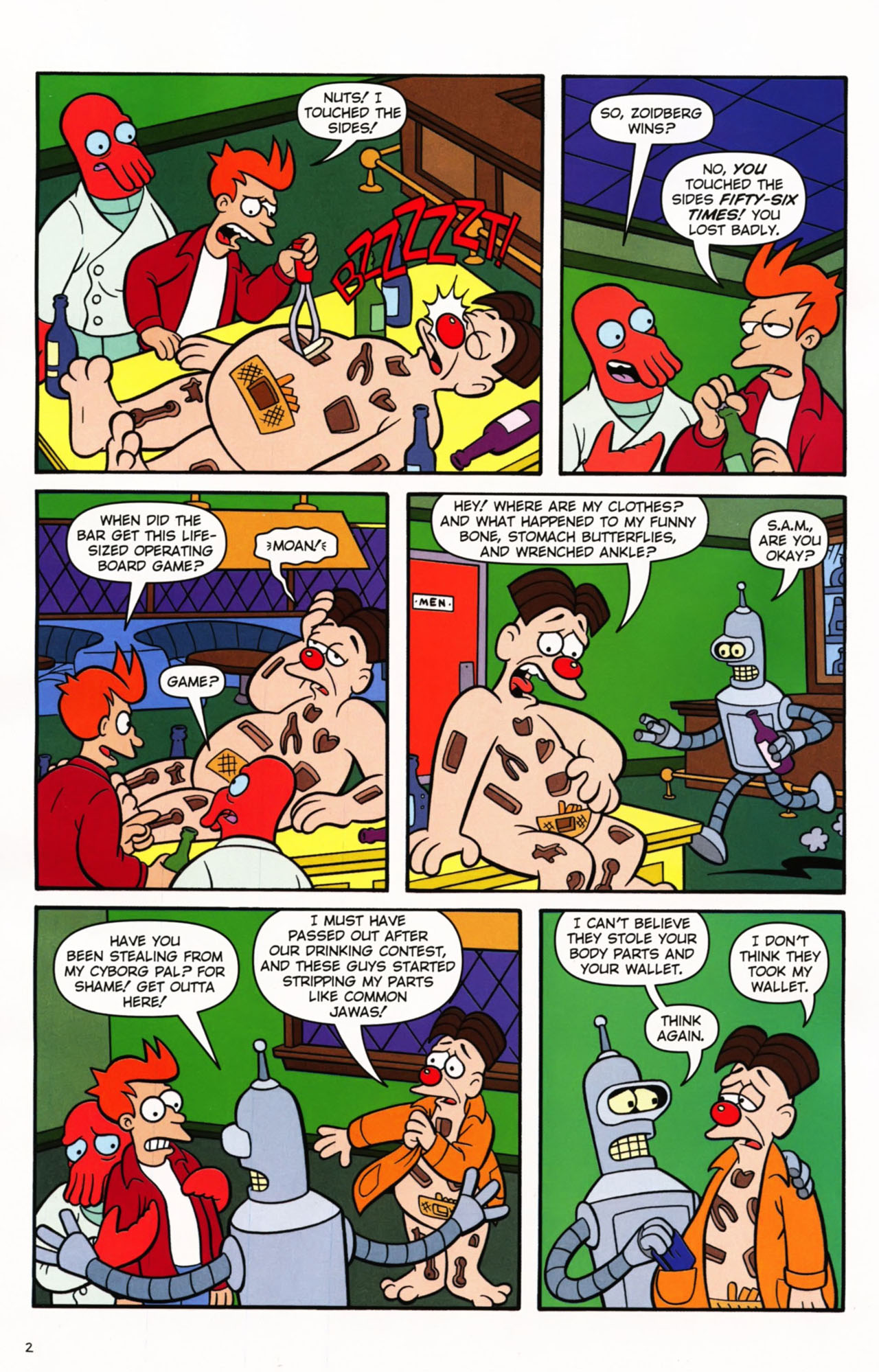 Read online Futurama Comics comic -  Issue #48 - 3