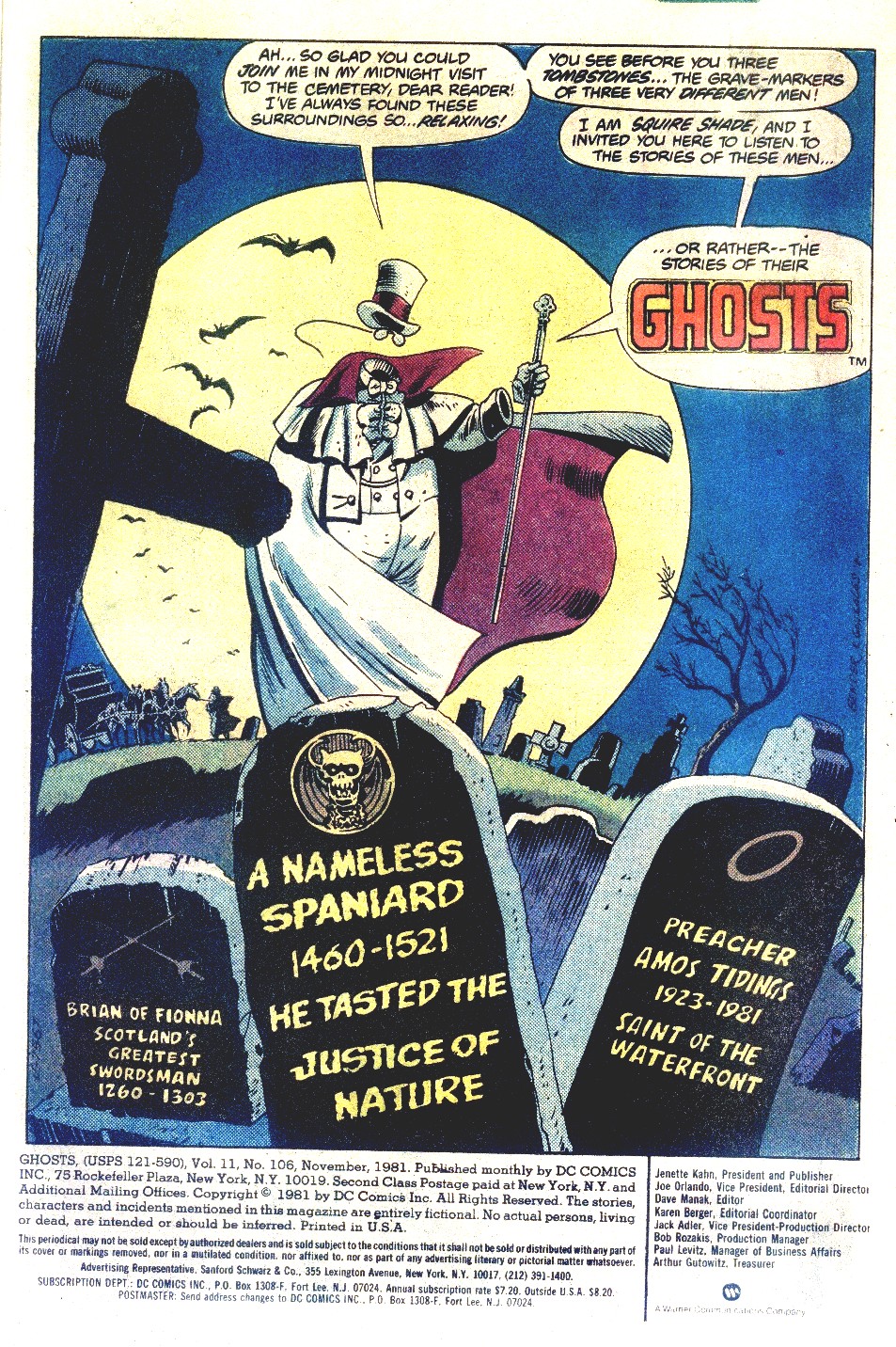 Read online Ghosts comic -  Issue #106 - 3