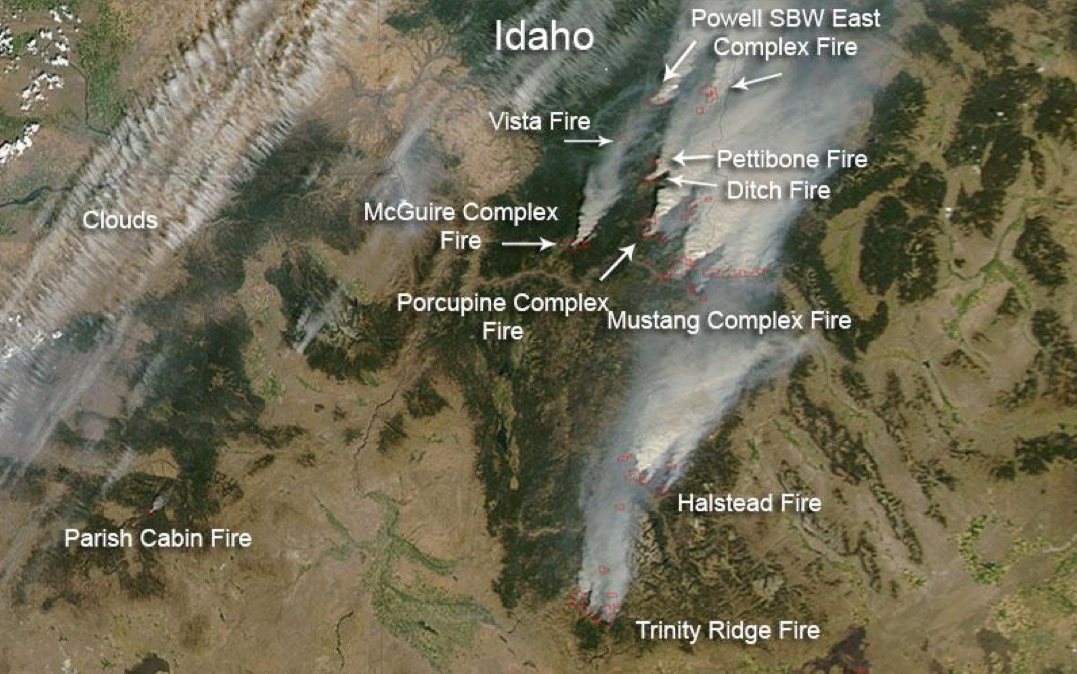 Mackay, Idaho 83251 Air Quality in Mackay Improved Today August 31 2012.
