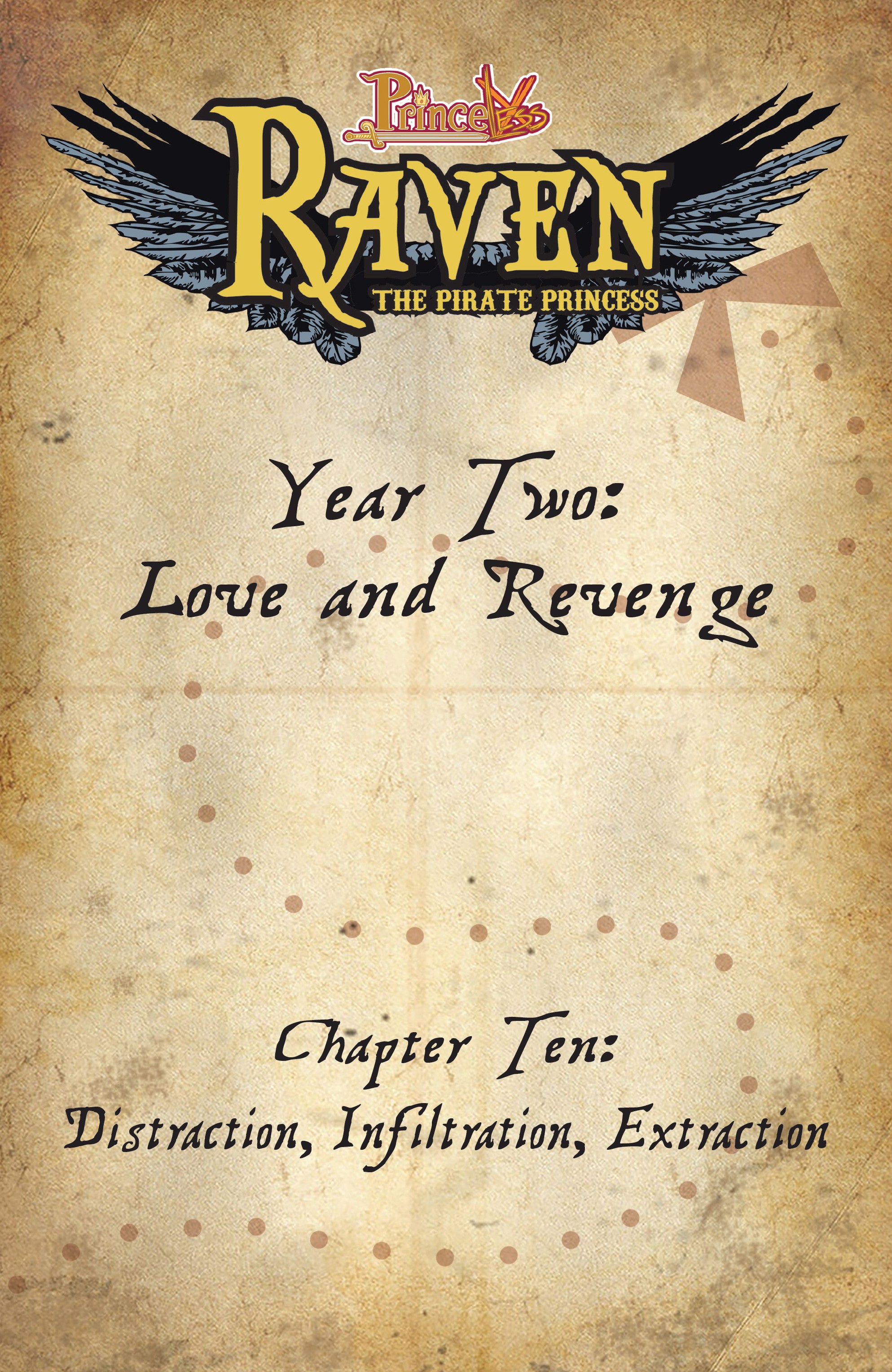 Read online Princeless Raven Year Two: Love and Revenge comic -  Issue # _TPB Assault On Golden Rock - 34