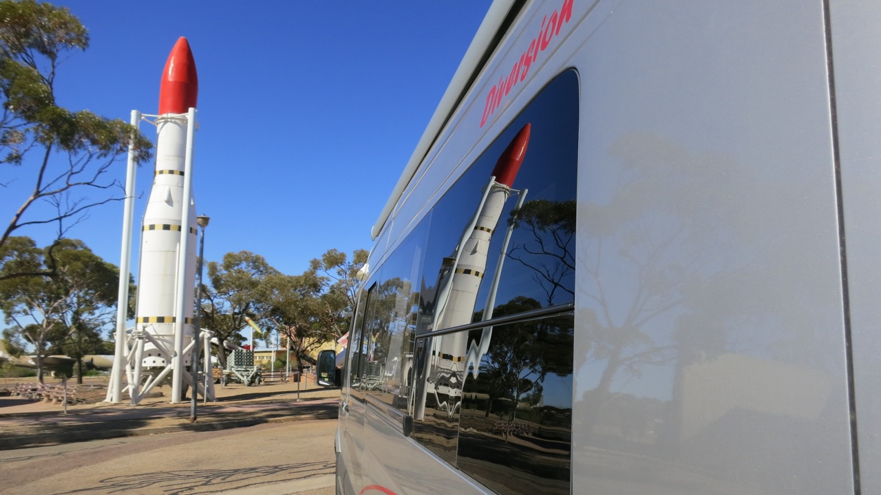 Journeys of THE SILVERY NOMAD Woomera Testing Range, Outback South