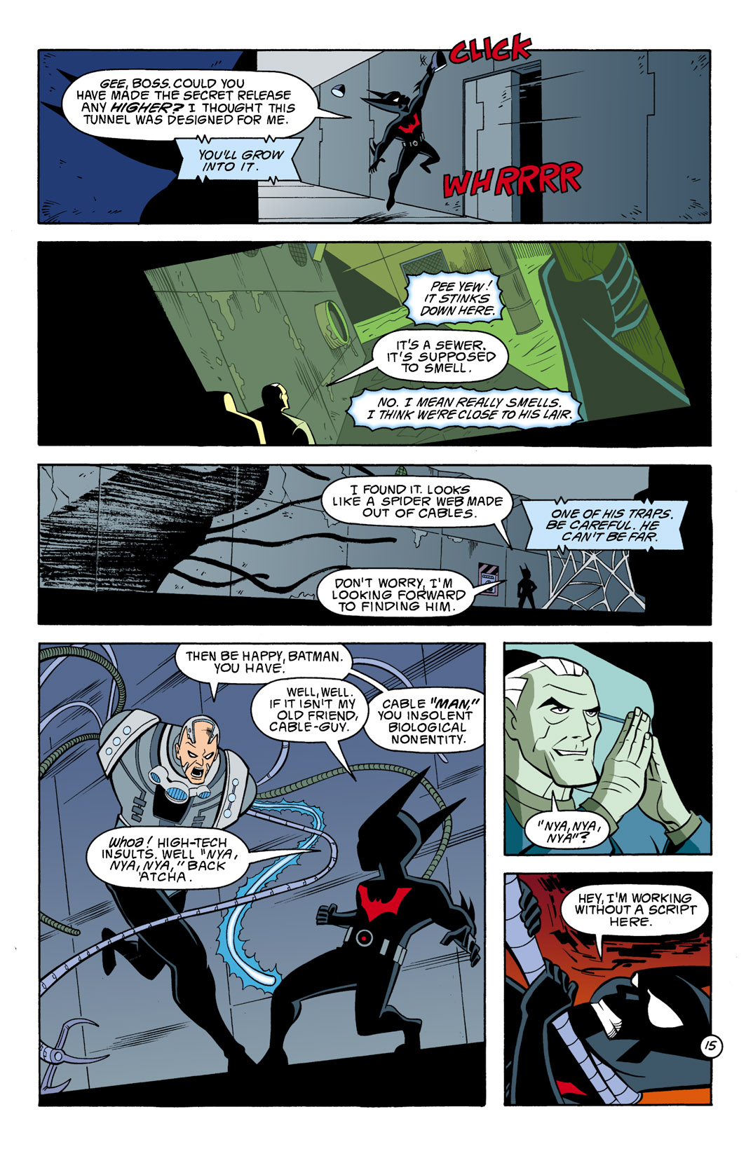 Read online Batman Beyond [II] comic -  Issue #7 - 16