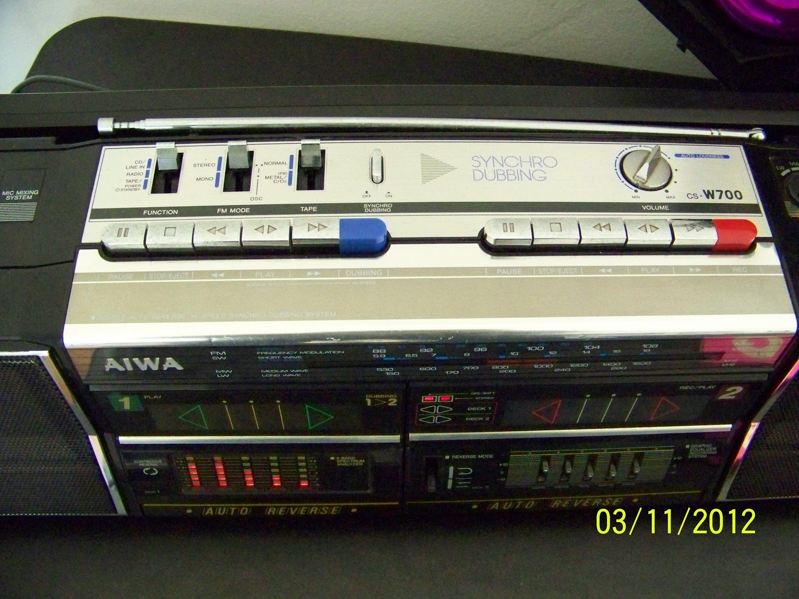 Housefidelity: Aiwa CS-W700