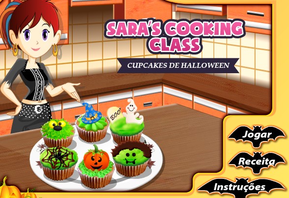 Culinária da Sara: Cupcakes de Halloween