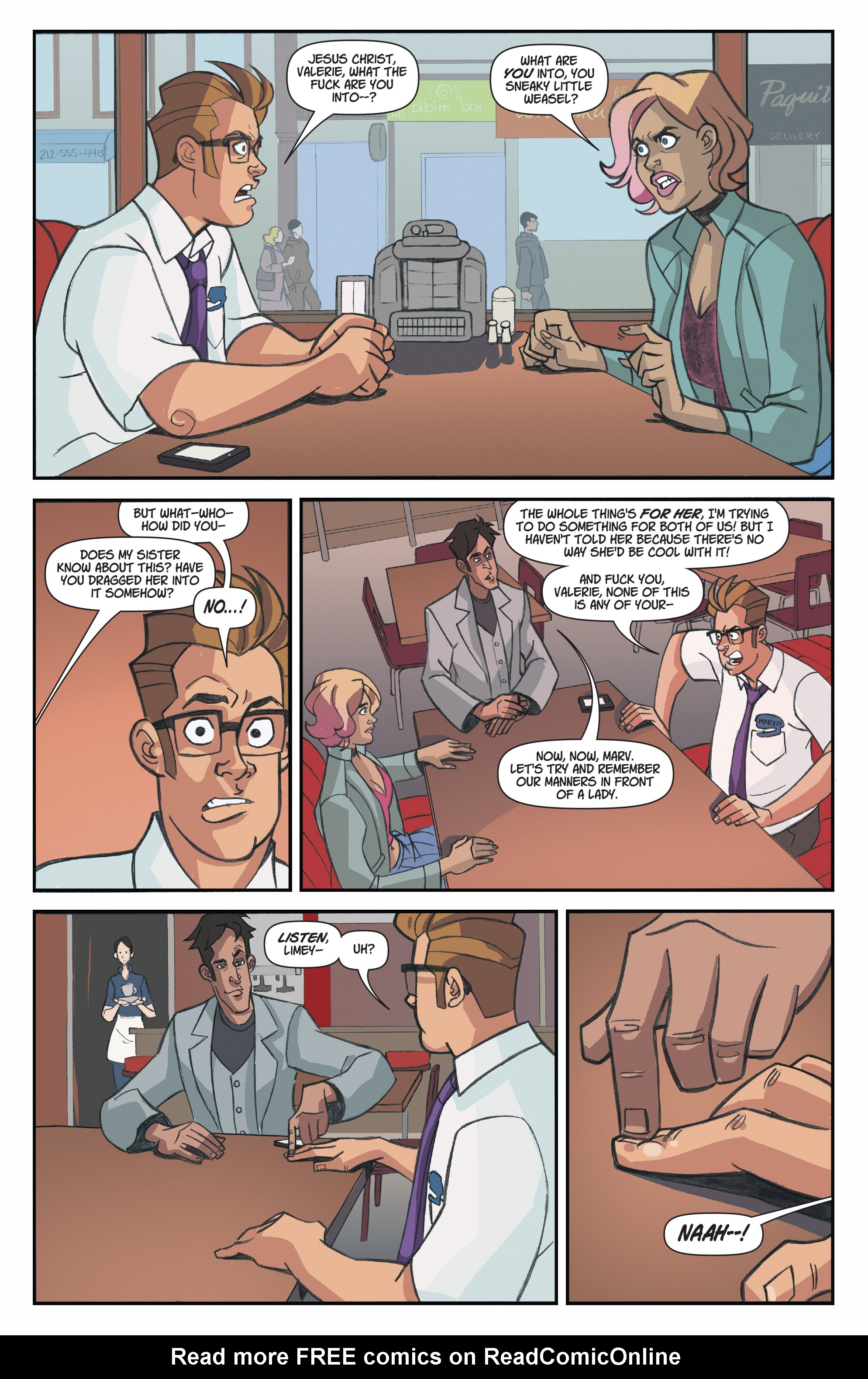 Read online A Train Called Love comic -  Issue #5 - 17