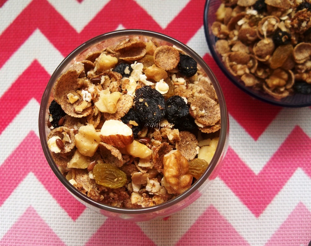 housewivesdiary STOVE TOP GRANOLA/NO BAKE GRANOLA