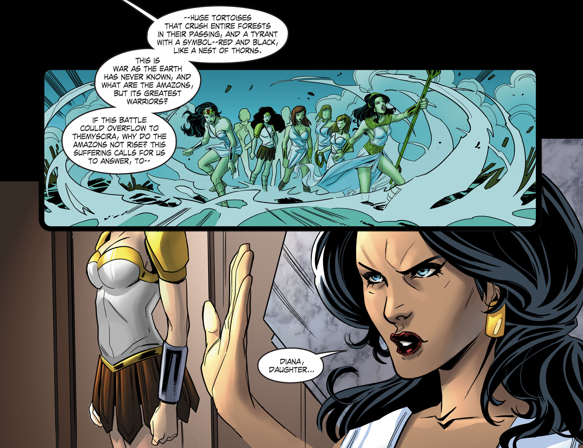 Read online DC Comics: Bombshells comic -  Issue #4 - 8