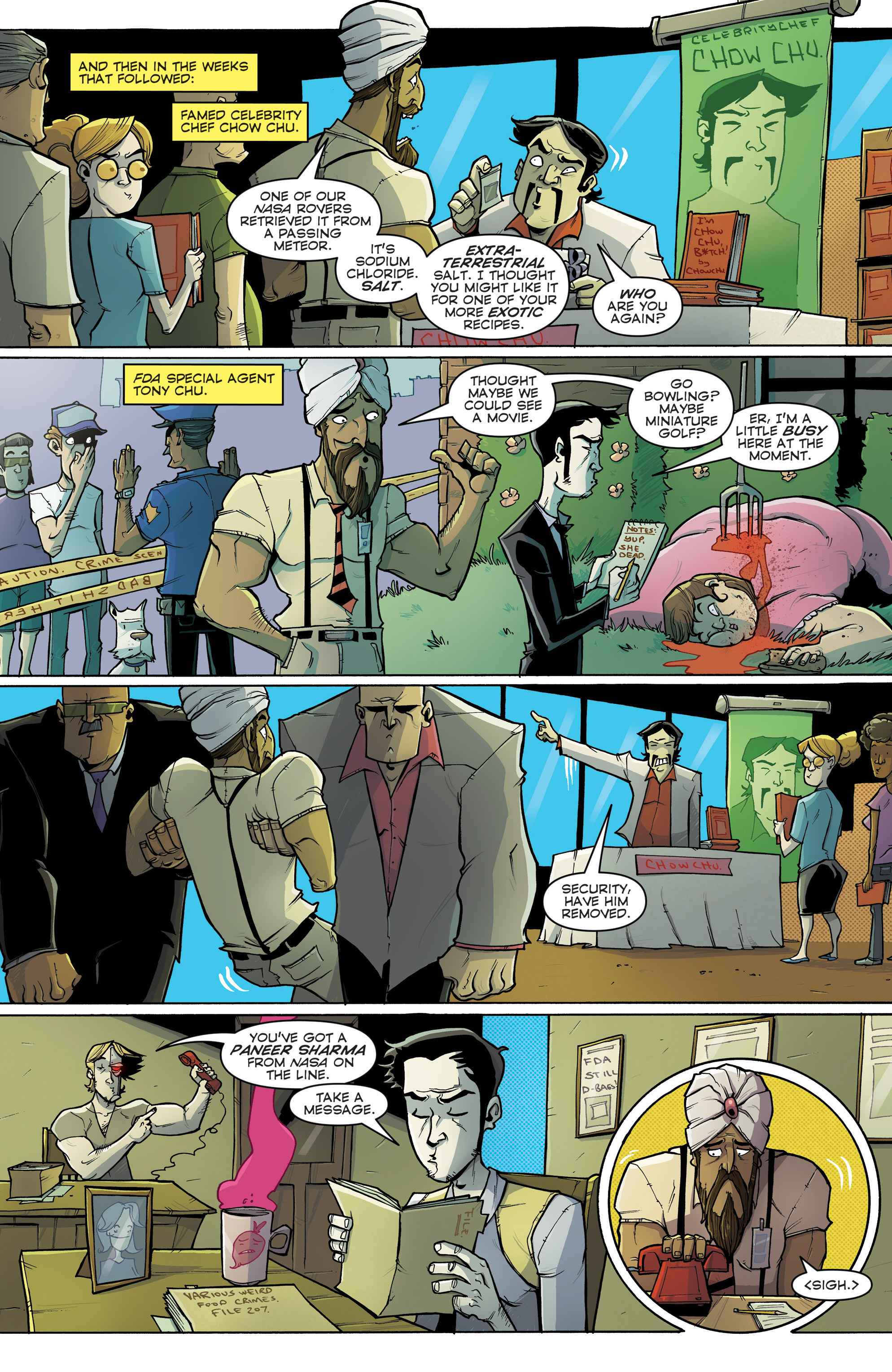 Read online Chew comic -  Issue # _TPB 9 - Chicken Tenders - 117