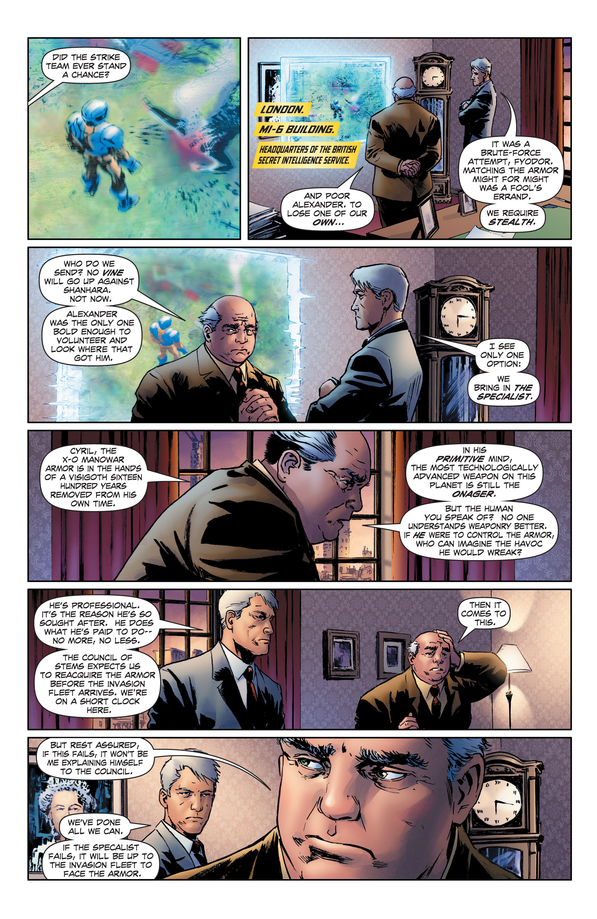 Read online X-O Manowar (2012) comic -  Issue #4 - 27