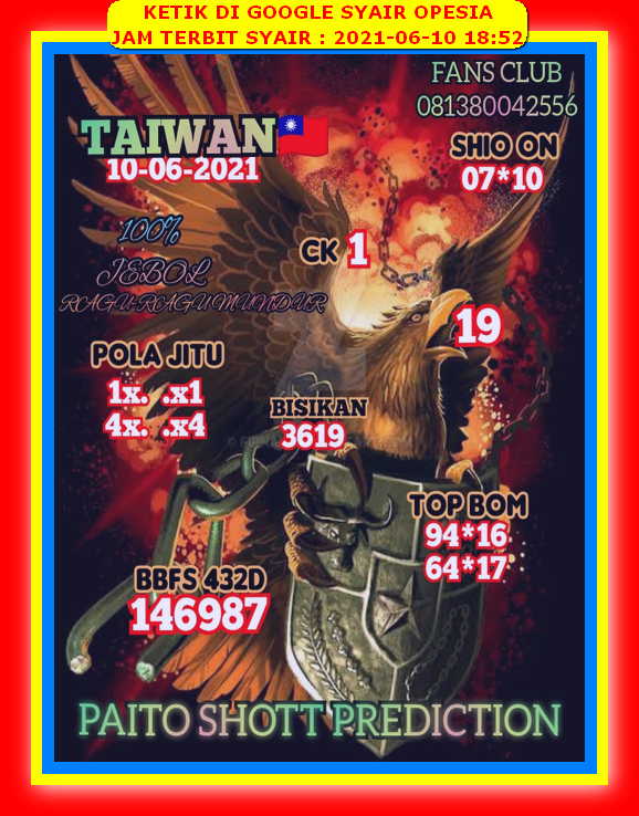 1 New Message) Kode Syair Hongkong 10 Juni 2021 - Forum Syair Togel Hongkong  Singapura Sydney