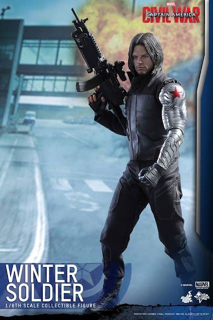 [Hot Toys] Captain America: Civil War - Winter Soldier/Bucky Barnes W10