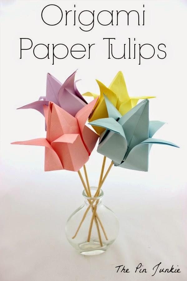 paper tulips