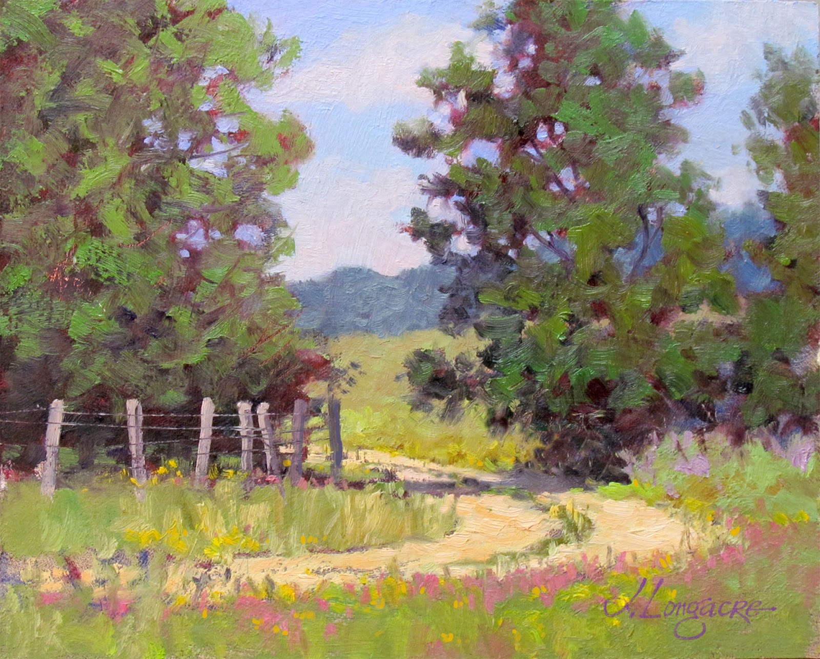 Plein Air Artists International "MIDDLE OF MAY" plein air landscape