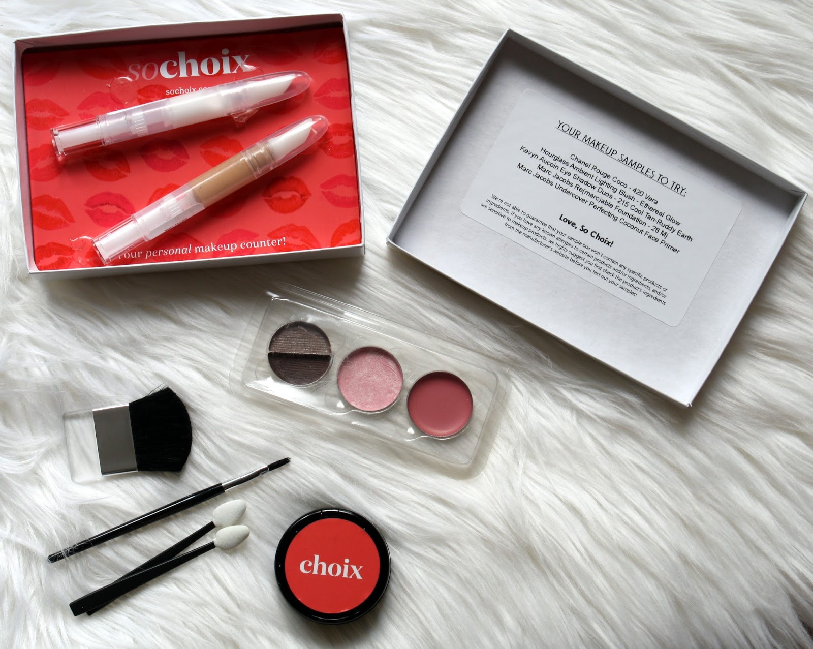 So Choix Beauty Box Review - Doused in Pink