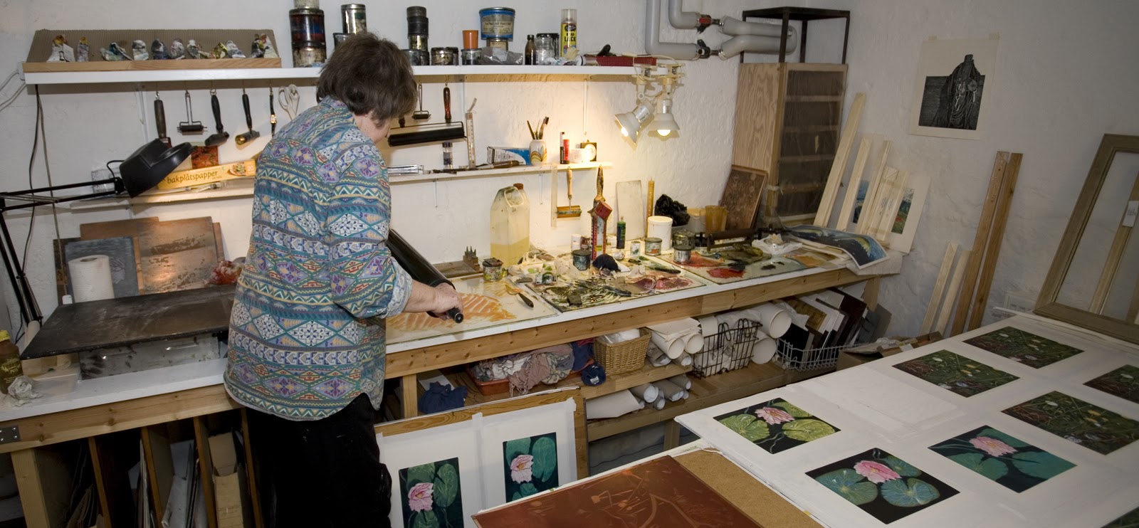 Artist Elizabeth Tyler Printing