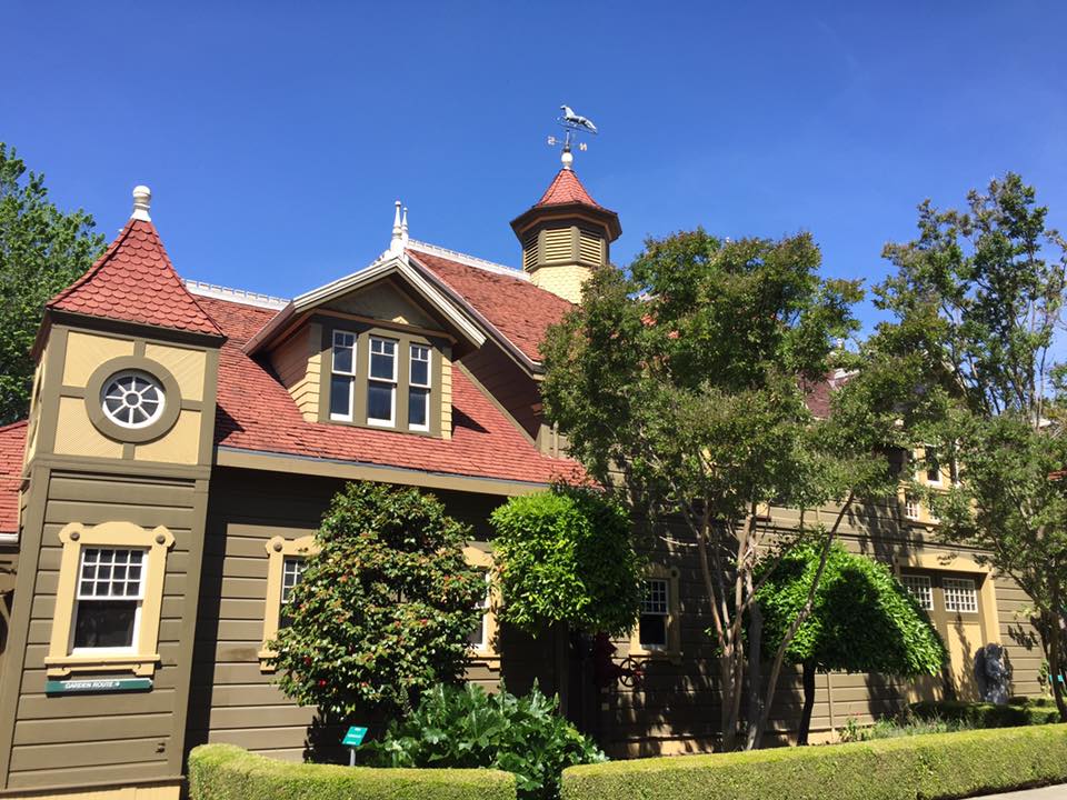 Our Office Today... The Gardens of The Winchester Mystery House