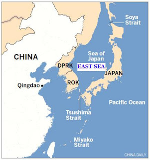 the Miyako Strait