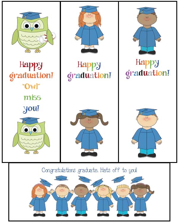 Preschool & Kindergarten Graduation Certificates & Bookmarks