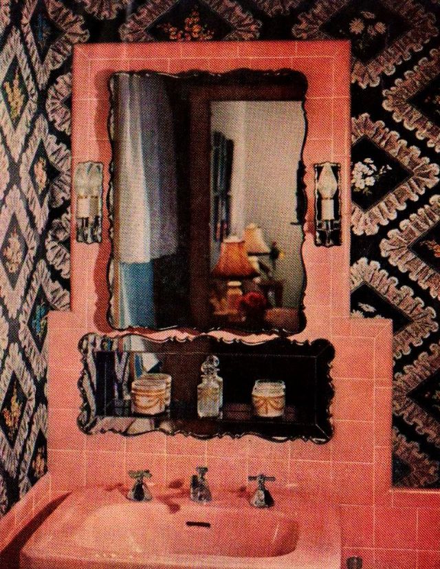 Vintage Bathrooms from 1950s