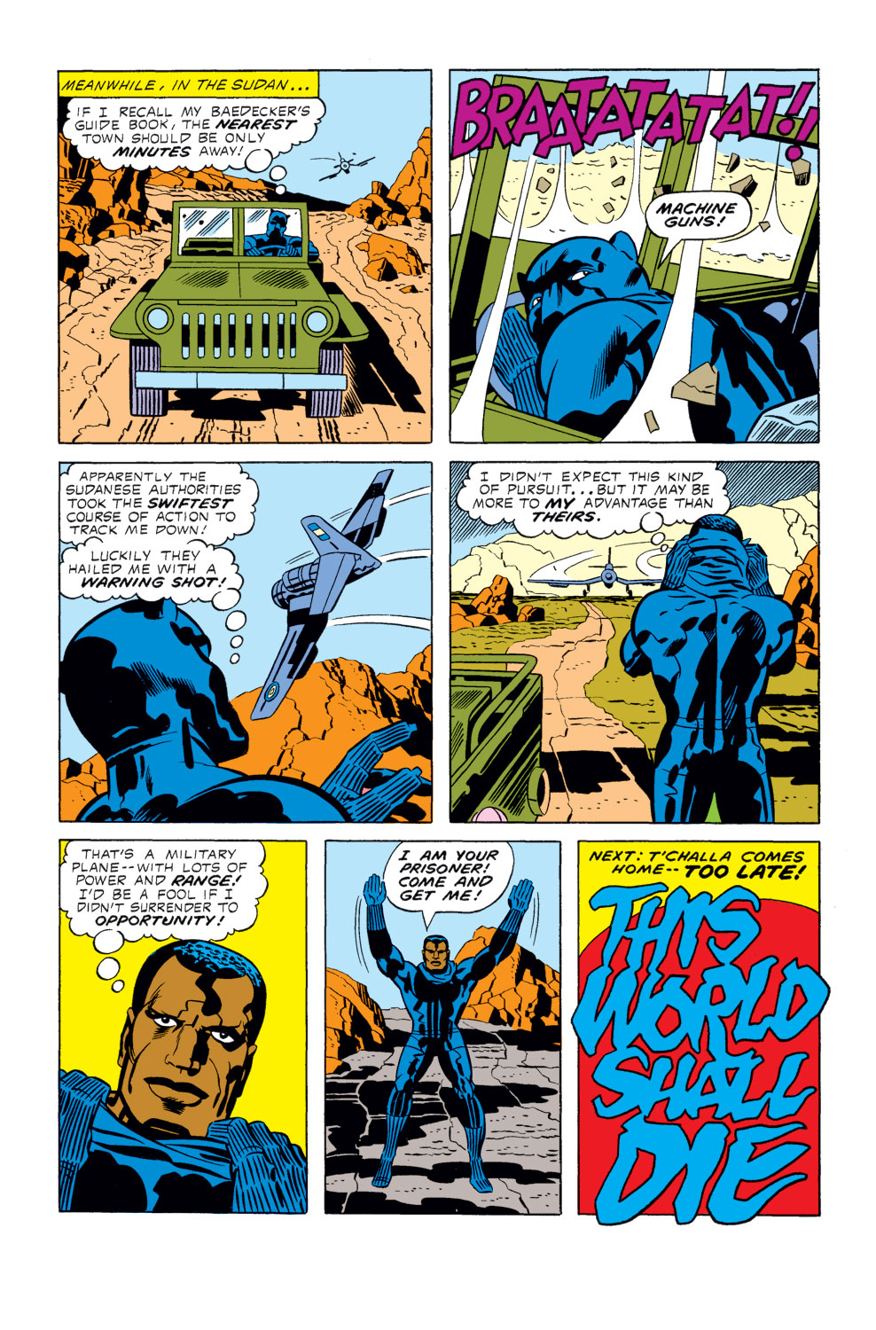 Read online Black Panther (1977) comic -  Issue #9 - 18