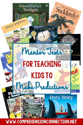 All students learn to make and confirm predictions, and as readers, this is a VERY important skill. Check out this post for lesson ideas, book suggestions, and FREEBIES to help make your lesson plan deep, but easy to put together. All students learn to make and confirm predictions, and as readers, this is a VERY important skill. Check out this post for lesson ideas, book suggestions, and FREEBIES to help make your lesson plan deep, but easy to put together.